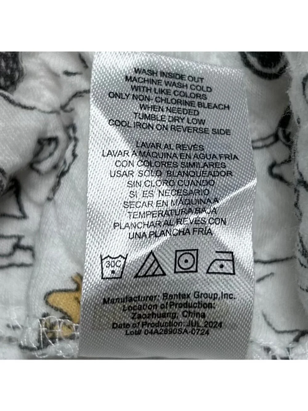 Peanuts Snoopy & Woodstock All Over Print Toddler 6-9 Months Overalls Romper Sof